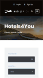 Mobile Screenshot of hotels4you.org